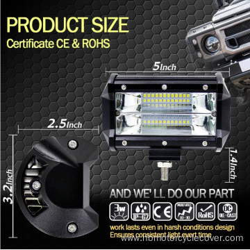 Modified Car LED Light Two Rows light Bars